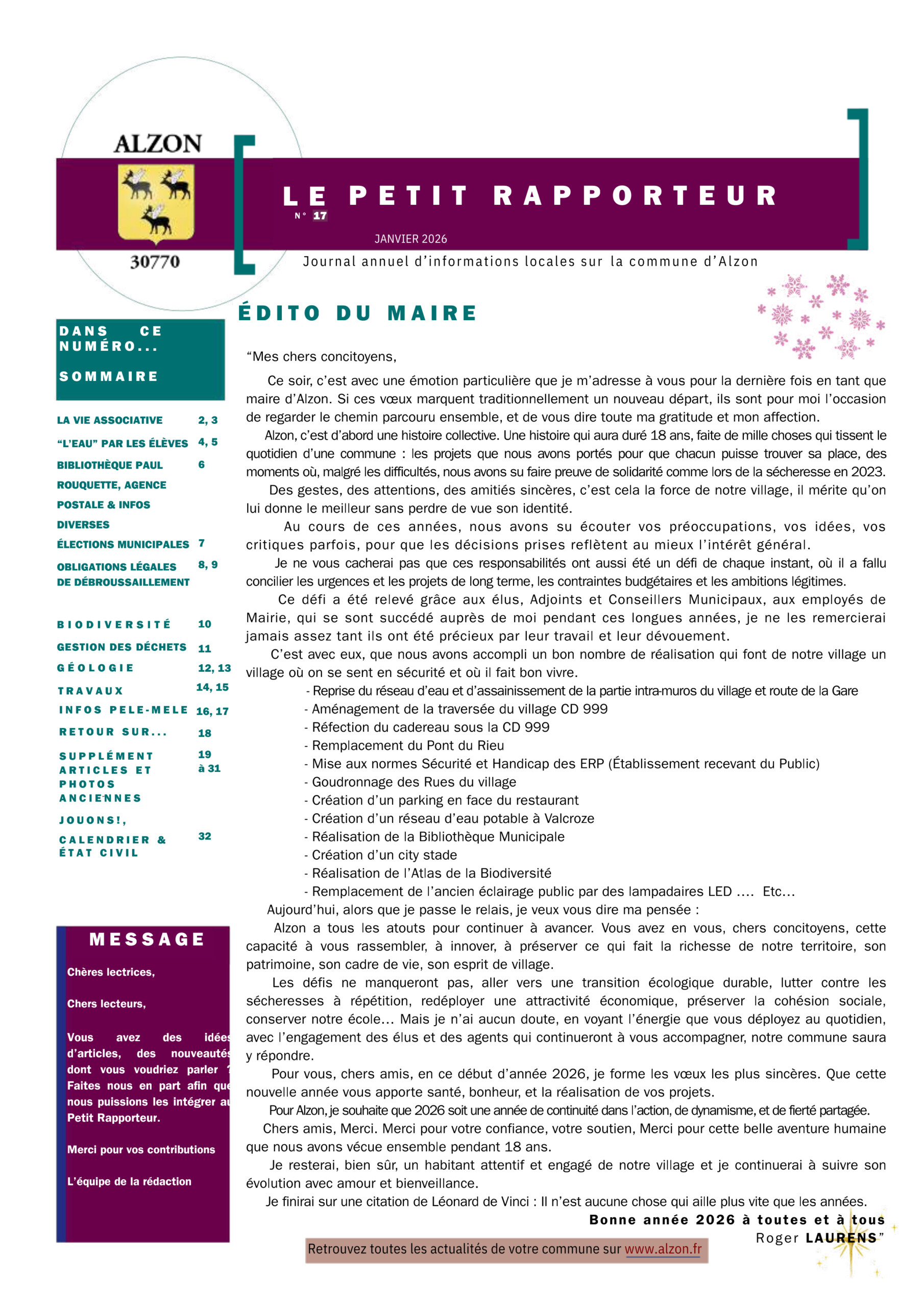 PETIT-RAPPORTEUR-N°17-Janvier-2026_couverture